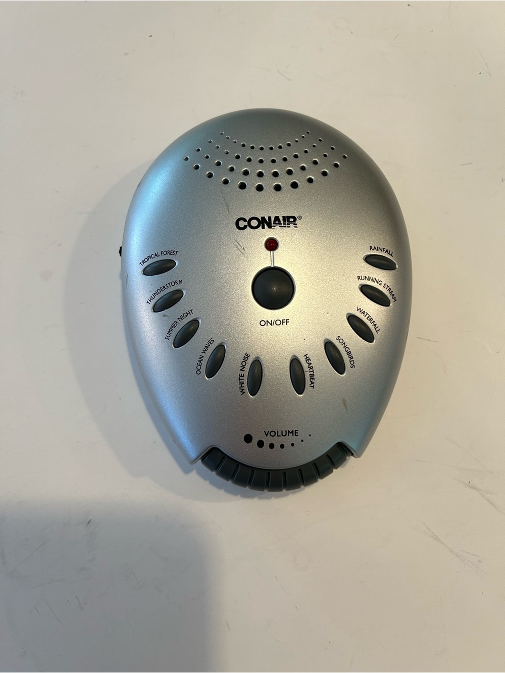 Conair Sound Therapy Sound Machine Model SU1W-White Noise Maker Tested Working